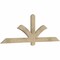 Ekena Millwork Redmond Rough Sawn Timber Gable Bracket, Douglas Fir, 72"W x 24"H x 2"D x 4"F, 8/12 Pitch GBW072X24X0204RED00RDF - alternate 3